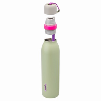 Owala 24oz FreeSip® Twist Water Bottles Green Canada | EYLMO-7483